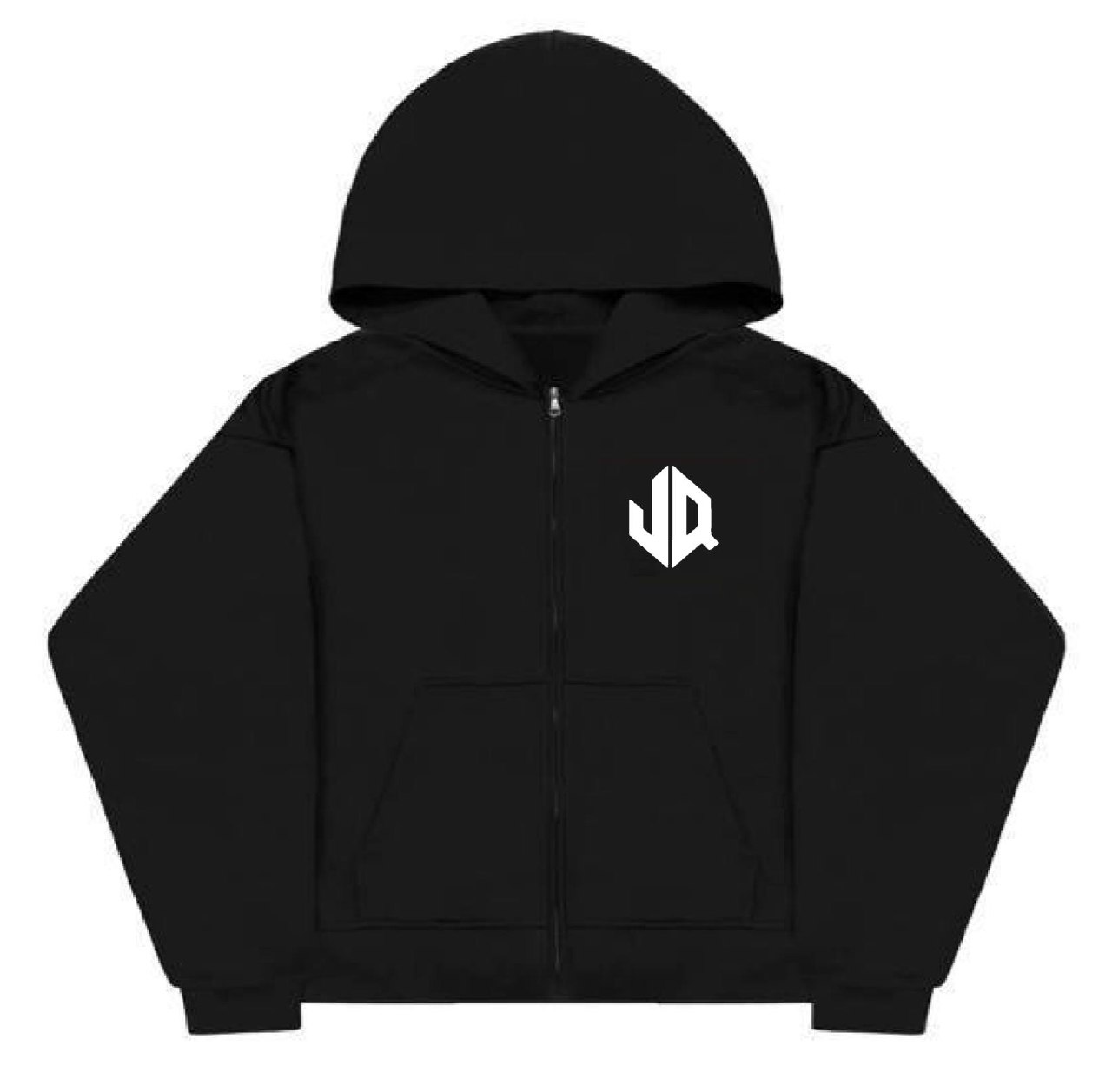 ZIP-HOODIE MNS BLACK hover